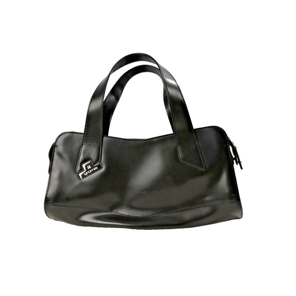 Cromia Black Women's Satchel Bag - Picture 2 of 13